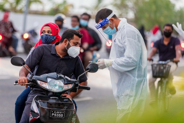 Male' in 110 meehun aaeku mulhi raajje in 134 meehun covid ah positive vejje