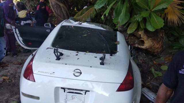 UPDATE: Fuvahmulakugai hingi nurakkaathetri accidenteh hingai  2 meehaku maru vejje