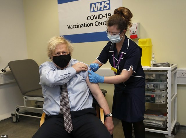 Uk ge boduvazeeru Boris vaccine jahsavaifi