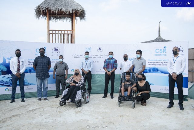 Nukulhedhuntherikan hunna faraaiythakah Artificial beach gai ramp eh hadhanee