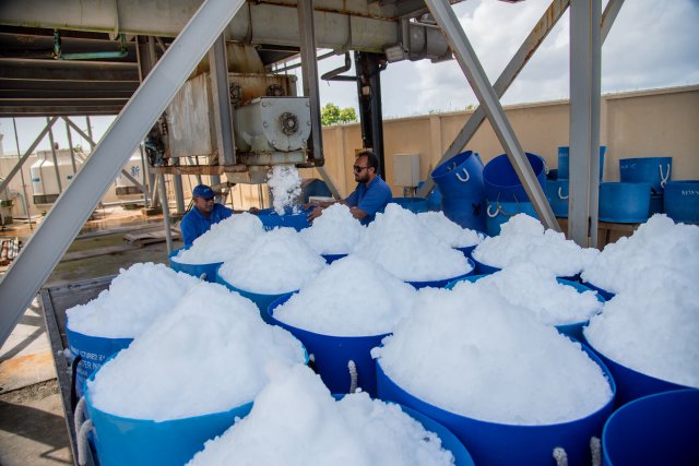 MWSC in R.Dhuvaafaru gai Ice vikkaa agu heyokoffi