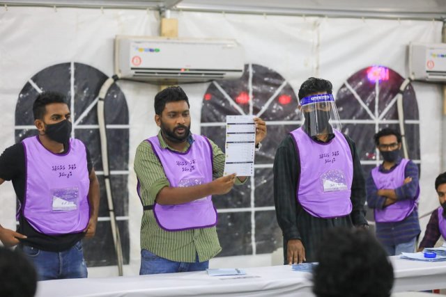 Vote levey meehun ge final list gai soikuran hulhuvaalaifi
