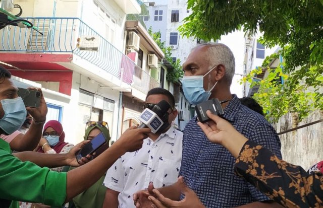 Joorimanaa kurah jeheynee park kuraane thaneh dhekkumah fahu: Muizzu