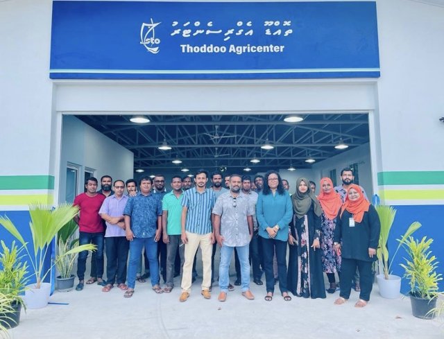 Thoddoo gai STO in Agri Center eh hulhuvaifi