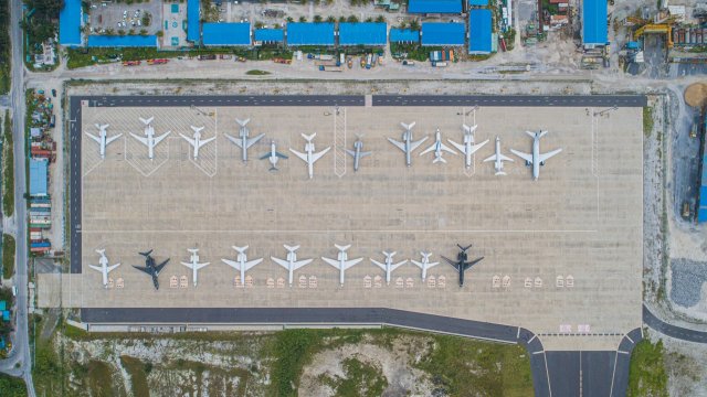 MI mahu 300 ah vure gina private jet Velana Airport ah jassaifi