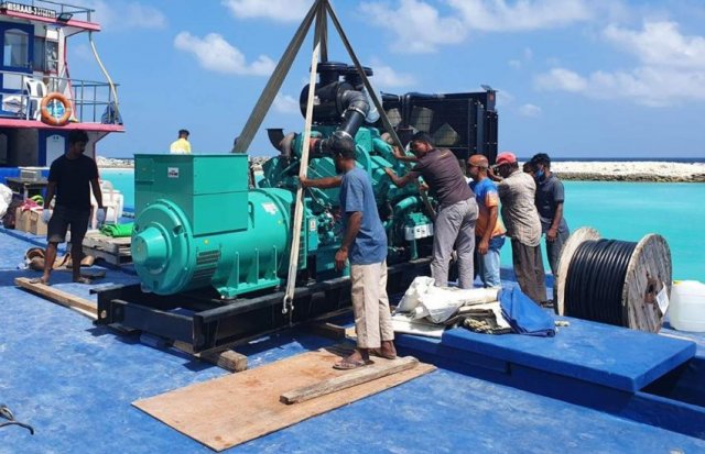 STEWO brand ge generator set Thodhoo ah