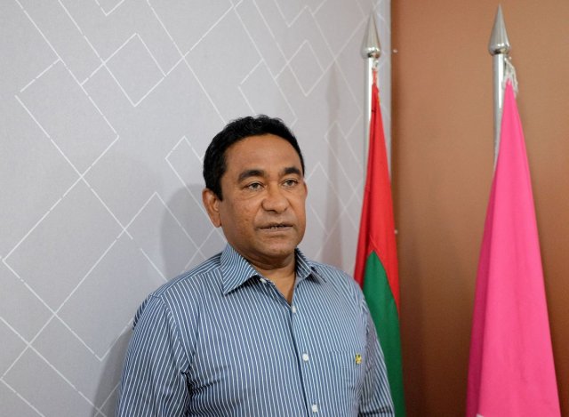 Raees Yameen Reuters ah: Raajje askaree harakaaithakun ehfaraai vaan jehey