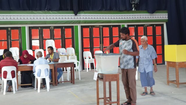 Emme vaadhaverikan bodu MDP ge ethereyge inthihaabuge votelun fashaifi