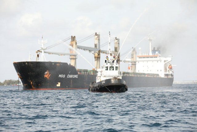 MSS ge boat akun 17 container lanka kandah vettijje