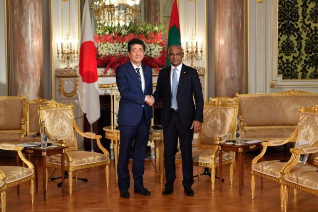 Japange kureege boduvazeerah dhin hamalaa Raees kuvveri kuravvaifi