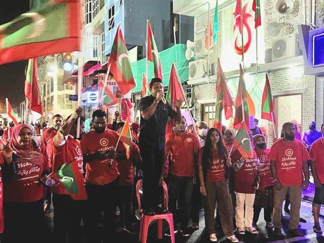 Idhikolhuge ihthijaajun stage akaai gondieh fuluhun nagaifi