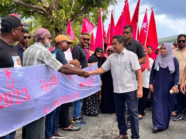 Miadhu fenunu manzarun MDP ah saafuvaane Addu beevejjekan: Raees Yameen