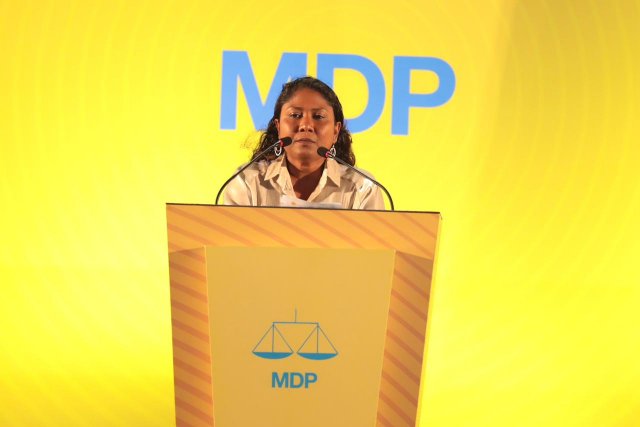 Shahid ge isthiufaa ah fahu, Hisaan ves MDP ge naib raees kamun isthiufaa dheefi