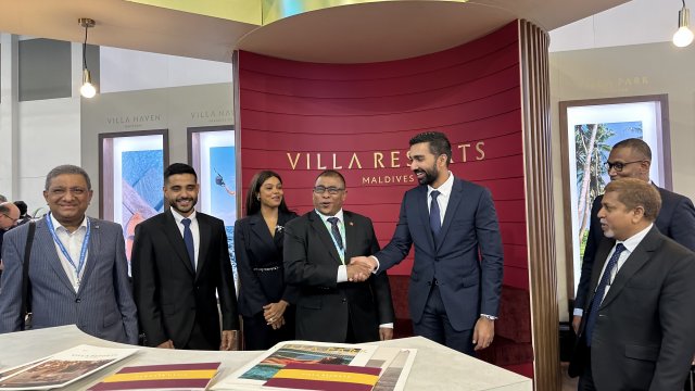Villa in hingaa resort thakuge aa concept thah ITB gai tha'arafu koffi