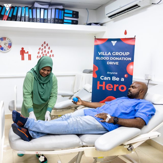 Ley libun dhathive, Blood Service in aammunge ehee ah edhefi