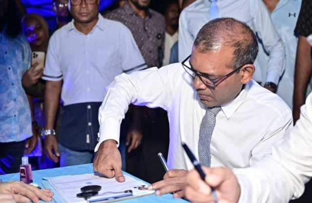 MDP ge foovettijje, MDP roolhaalaanan: Raees Nasheed