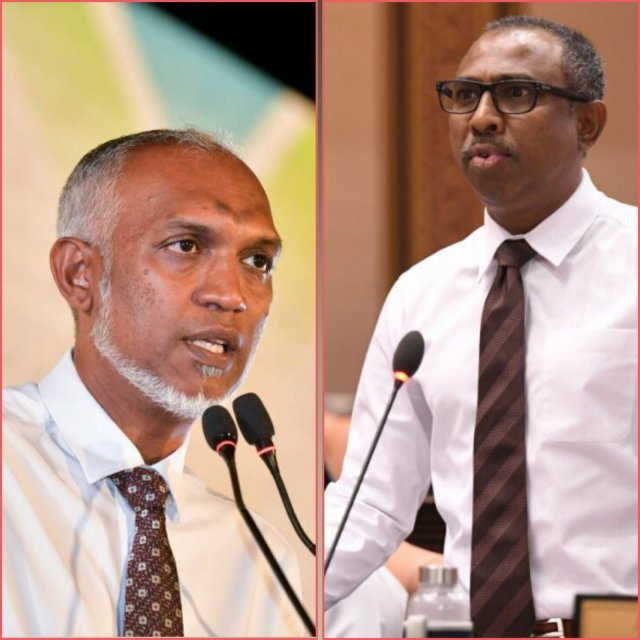 Muizzu akee raees Solih ge agent eh kamah Azim vidhaalhuvejje