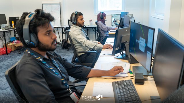 MACL in furathama faharah ATC rader control training fashaifi