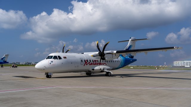 Maldivian in ATR 42 marukaage ithuru 2 boat gennan soikoffi