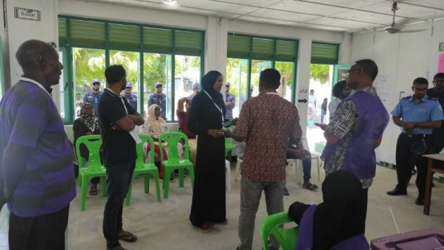 Vote karudhaas foto nagaigen Thulhaadhoo gai votelun medhukandaalaifi
