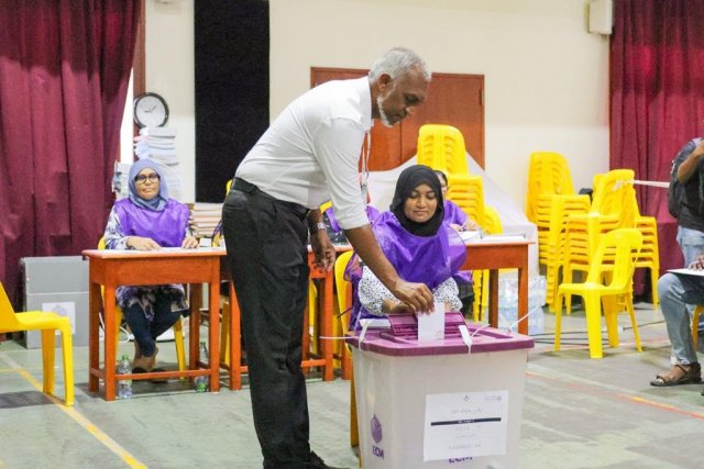 Qasim aai Muizzu vote lavvaifi