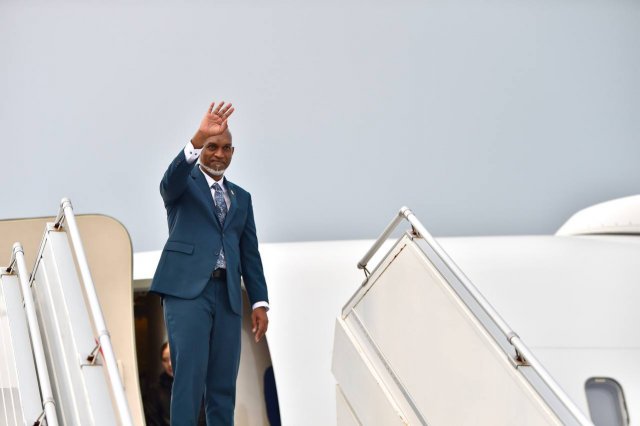 Rasgefaanu ge dhauvathakah Raees Muizzu UK ah vadaigenfi