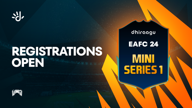 Dhiraagu  EAFC 24 Mini Series 1 ah registry vumuge furusathu hulhuvaalaifi