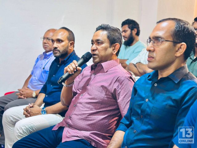 Angamathee alhaafaivaa tapegandu nettunuhaa avahakah hageegai kiyaidheynan: Raees Yameen