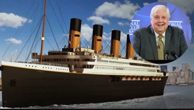 Australiage mahujanaku titanic ge 