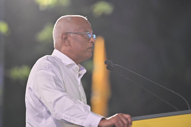 Haggakee bura massakathun hoadhan jehey ehcheh: Solih