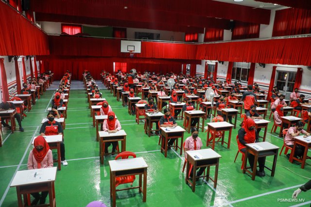 8,000 ah vure gina dharivarunaa eku Olevel imthihaanu fashaifi