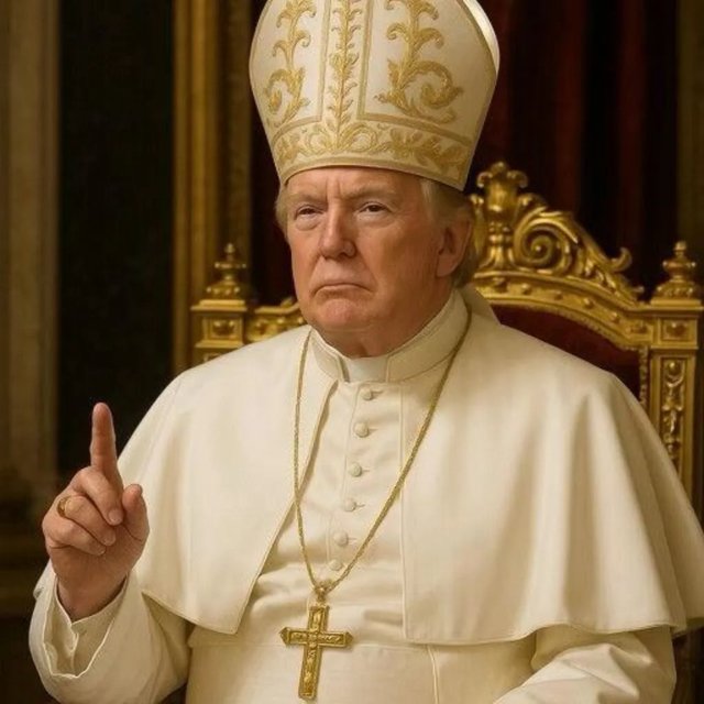 Amilla ah pope kamah hedhigen trump kuri post  ah bodethi faadu kiyun thakeh