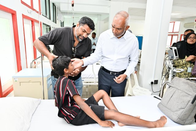 Ehen dhivehinnah libidhey furusathu thah thalassemia kudhinnah ves liben jehey: Raees