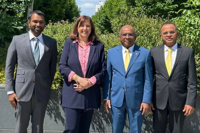 Rajjeyge sharuee dhaaira ge kanboduvunthah MDP in EEAS ah hushalhaifi