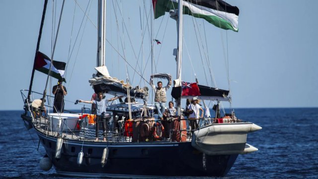 Ehee foarukoh dheyn activistun thakeh kandu magun Gaza ah