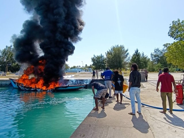 Vilufushi dhoani thah endhi haadhisaa fihunu ekaku ventilator gai faruvaa dhenee