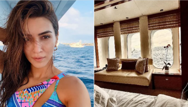 Kriti Sanon Kabir Bahia aa eku cruise vacation ehgai?