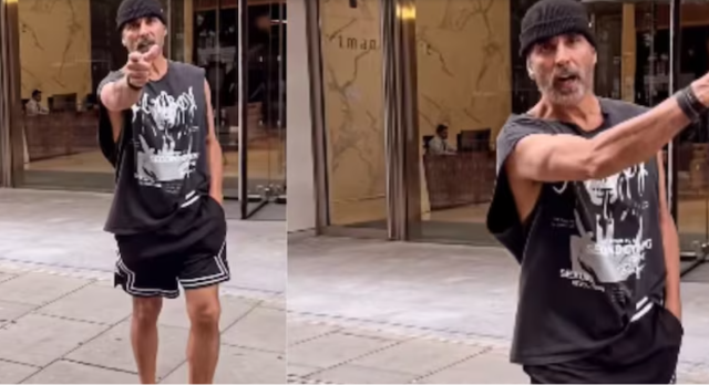 Akshay ge viral vi London video ge hageegaiy haamakoffi