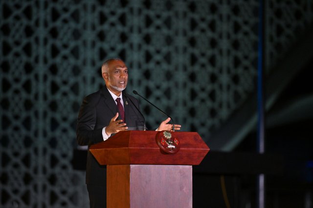 Terminal ge massakathaa gulhigen raees ge shukuru Yameen aai Solih ah