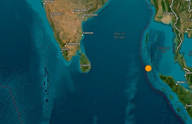 India ge Nicobar Island ah Bin helumeh athuvejje, raajje ah nurahkaleh neh