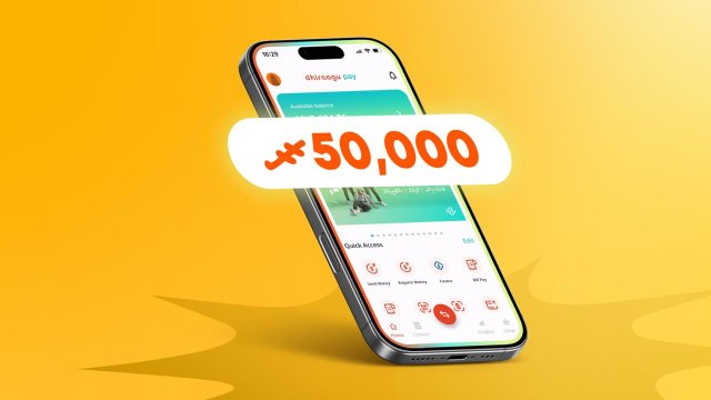 Dhiraagu pay ah registry koggen 50,000 rufiya hoadhumuge furusathu!