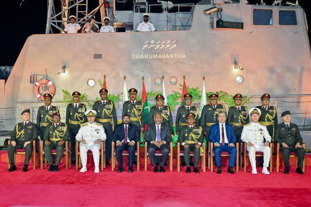 Turkey in hadhiyaakuri manavaru MNDF aa havaalu koffi