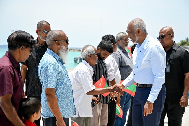 Raees Muizzu ah maruhabaa dhannavan fandiyaarun ves nerenee