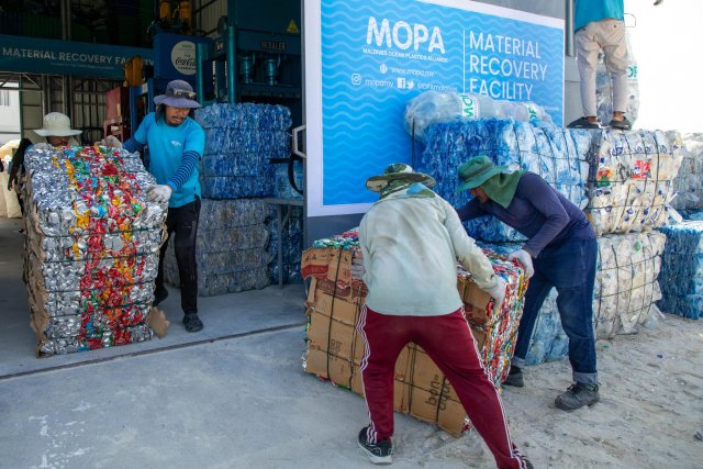 BML aai MOPA aa gulhigen plastic recycle kurumuge project eh hinganee