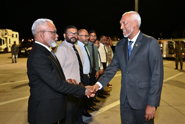 Raees Muizzu doha ah furaavadaigenfi