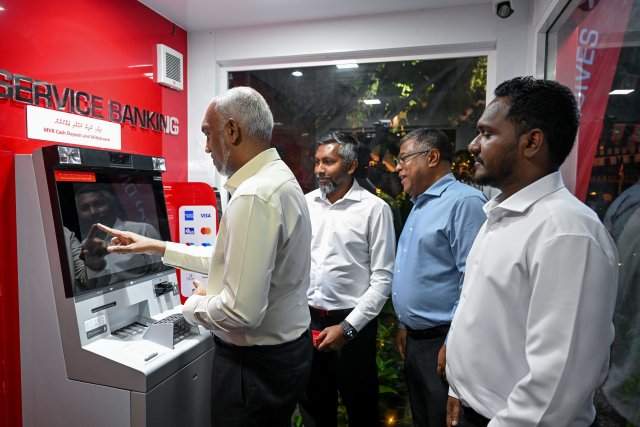 BML in V. fulidhoo aai Thinadhoo gai ATM ge hidhumaiy gaaimu koffi