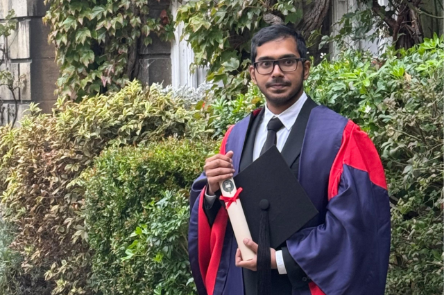 Oxford university in PHD haasil kuri furathama dhivessakah Shaffan