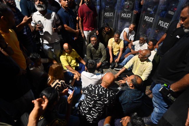 MDP bodu muzaahara ge therein hayyaru kuri meehun haihoonukamuge haluthaaleh kuranee