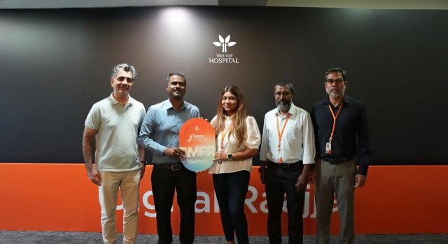 Dhiraagu road race ge medical partner akah treetop hospital