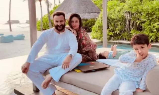 Kareena aai Saif aailaa aa eku raajeeygai chuttee heydha kuranee!